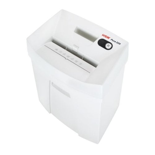 HSM Pure 220c Cross-Cut Level P-4 Compact Shredder - HSM2323