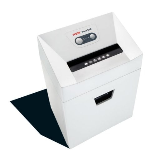 HSM Pure 320c Cross-Cut Level P-4 Compact Shredder - HSM2333