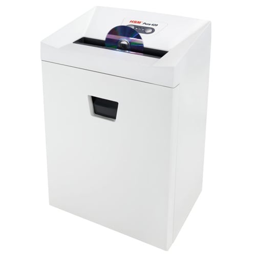 HSM Pure 420 Level P-2 Strip Cut Paper Shredder