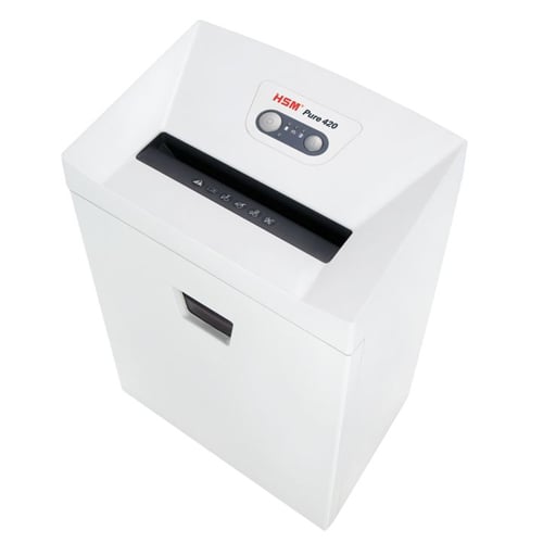 HSM Pure 420c Level P-4 Cross Cut Paper Shredder