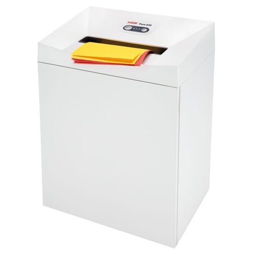 HSM Pure 530c Level P-4 Cross Cut Paper Shredder