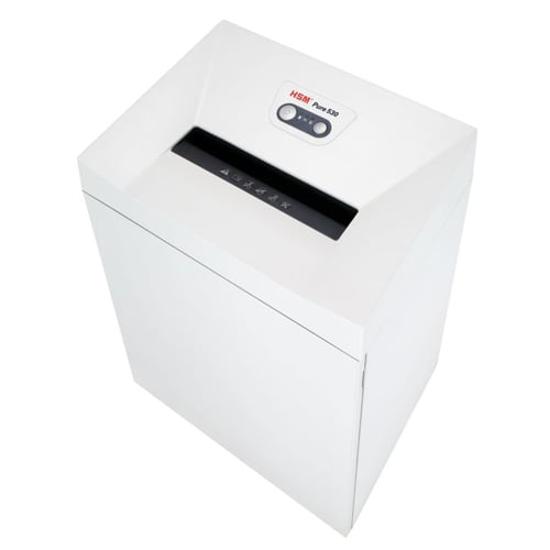 HSM Pure 530c Level P-4 Cross Cut Paper Shredder