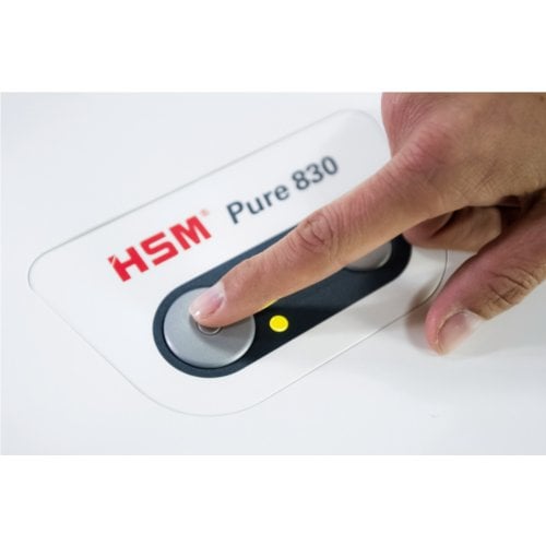HSM Pure 830c Level P-4 Cross Cut Paper Shredder