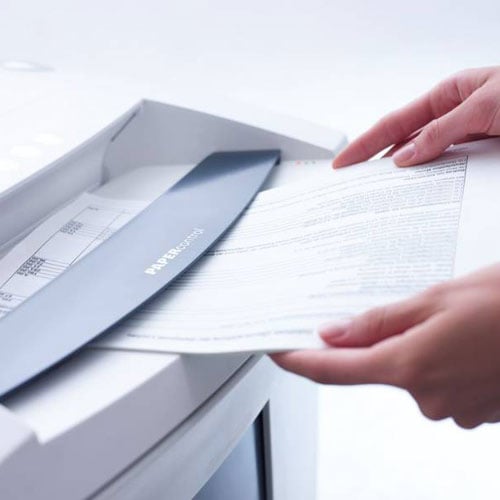HSM Securio B34 Level P-7 High Security Cross-cut Shredder - HSM18444