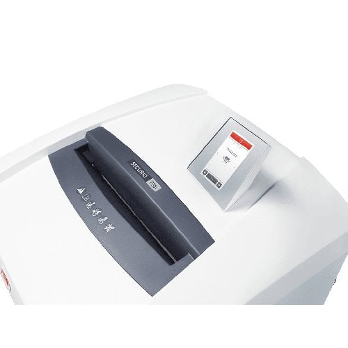 HSM Securio P36is IntelligentDrive 1/8" Level P-2  Strip Cut Shredder - 1850