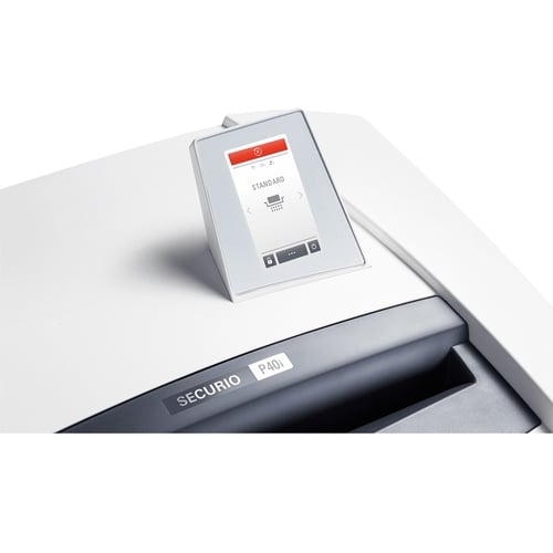 HSM Securio P40c Level P-5 Micro-cut 22-24 Sheet Shredder - HSM1882