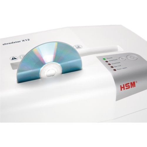 HSM Shredstar X14 Level P-4 Cross-Cut Shredder with CD Slot - 1057w