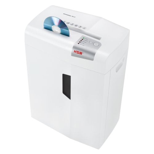 HSM Shredstar X17 Level P-4 Cross-Cut Shredder with CD Slot - 1030w