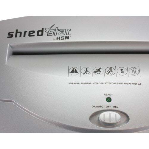 HSM Shredstar X5 Level P-4 Cross Cut Paper Shredder
