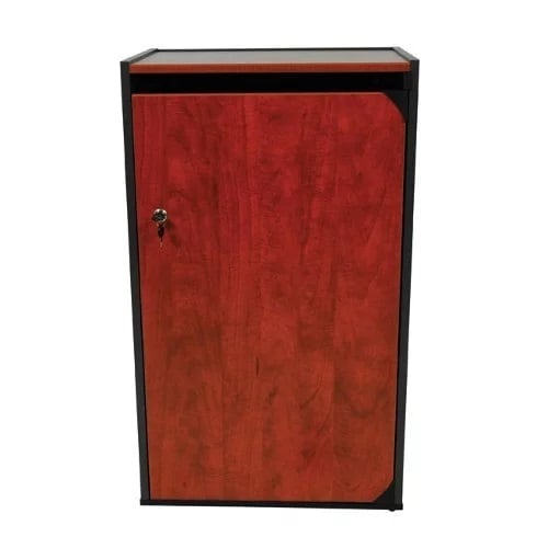 HSM Signature Series DuraFlex Shred Console - Cherry