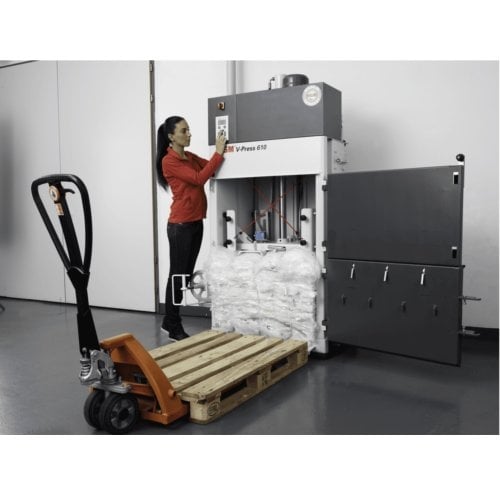 HSM V-Press 610 Vertical Baling Press
