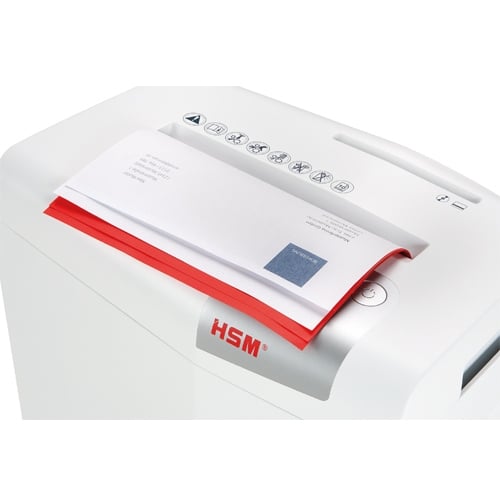 HSM Shredstar S10 Level P-2 Strip-Cut Shredder with CD Slot