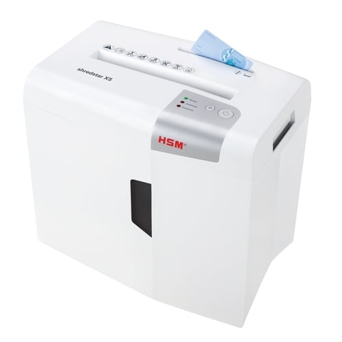 HSM Shredstar X5 Level P-4 Cross-Cut Shredder with CD Slot
