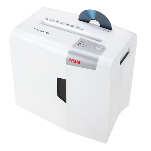 HSM Shredstar X8 Level P-4 Cross-Cut Shredder with CD Slot