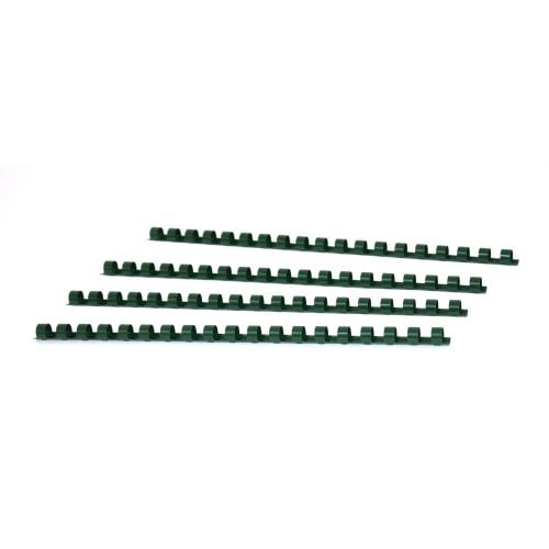 Hunter Green Plastic Binding Combs