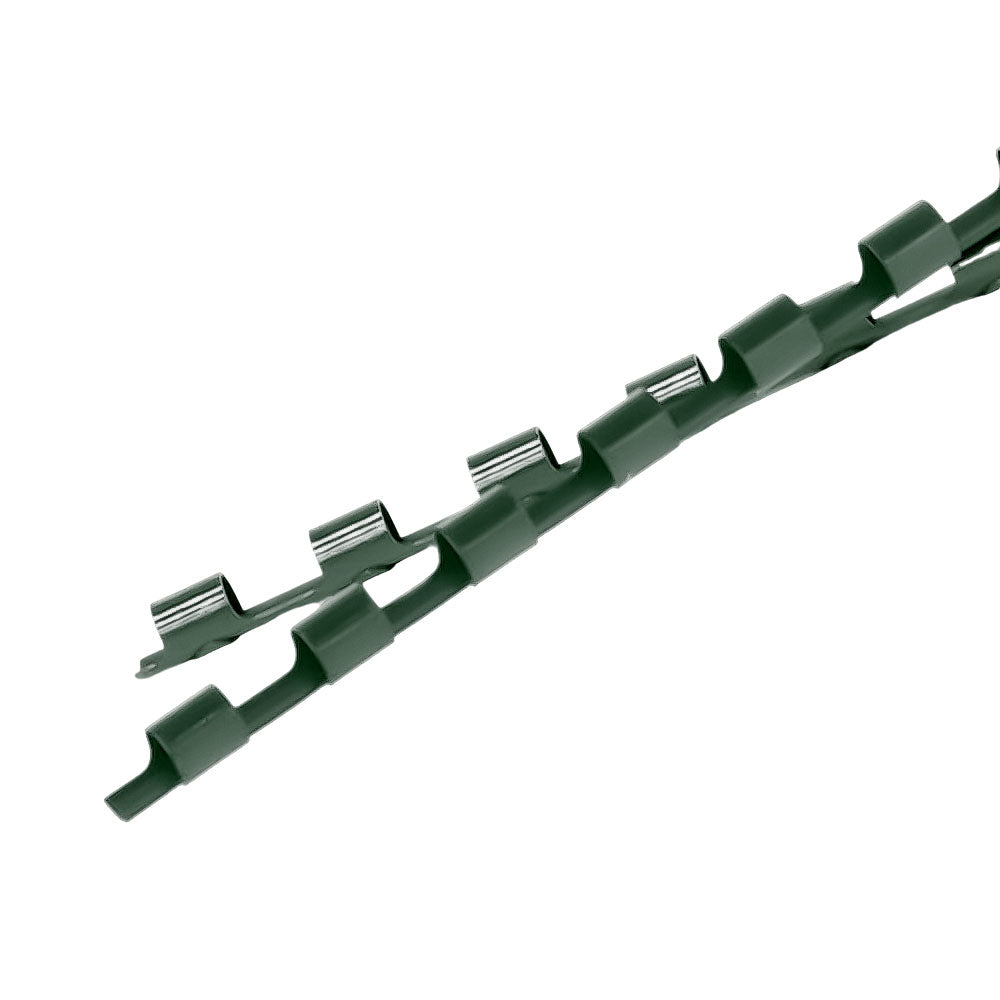 3/8" Hunter Green Plastic Binding Combs - 100pk