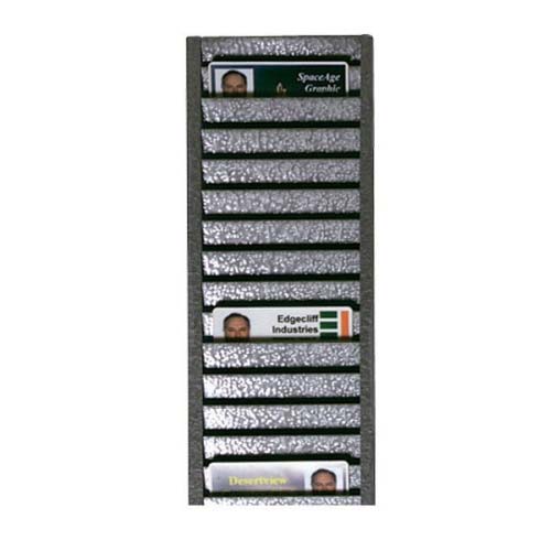 Id Rack Design Horizontal ID Badge Rack - Metal Holder for 40 ID Cards – MyBinding.com