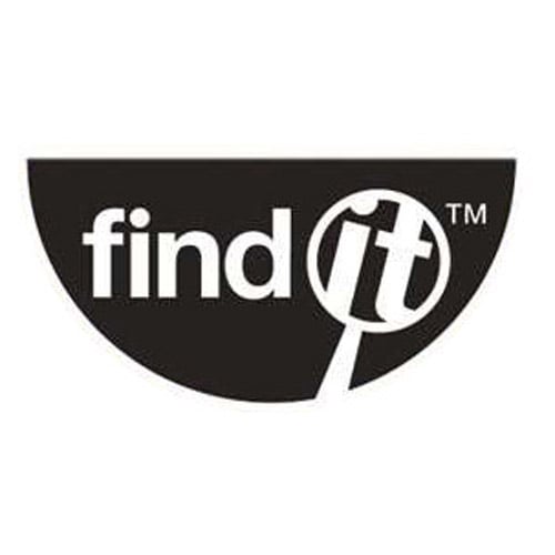 Find-It Gapless Loop 4" White 3-Ring View Binder - 1pk