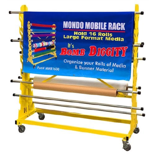 Mondo Media Roll Mobile Rack