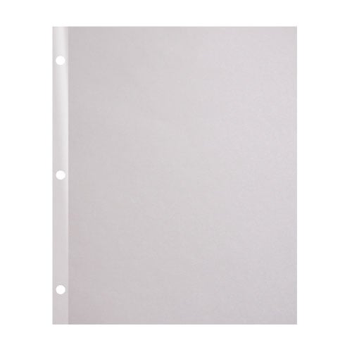 110lb 11" x 9" 3-Hole Punched Reinforced Edge Paper - 2500 Sheets