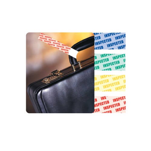 Inspection Band - Red - 1000pk