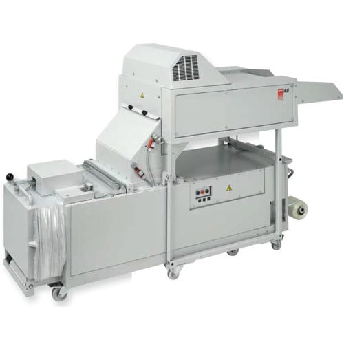 Intimus 14.87 6mm x 50mm Cross Cut Level P-3 Industrial Shredder with Baler