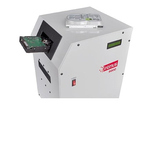 Intimus 9000 Degausser for Hard Drive Shredder