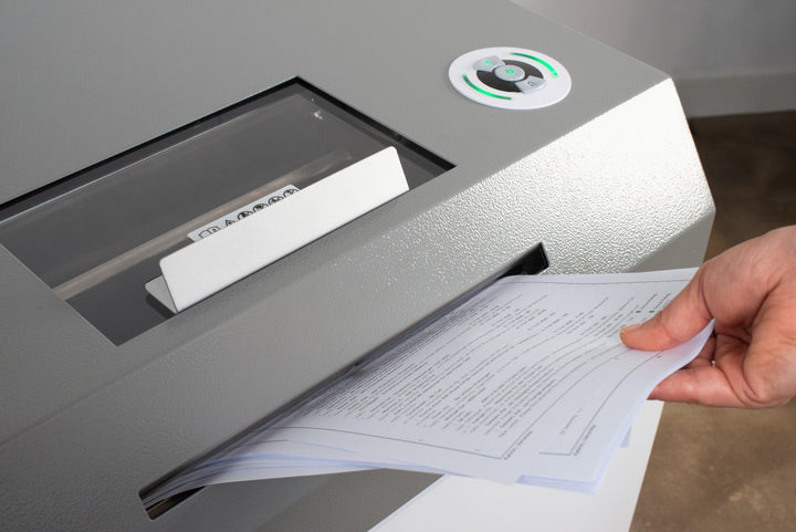 Intimus OmniShred Paper and Multimedia Shredder with Automatic Oiler
