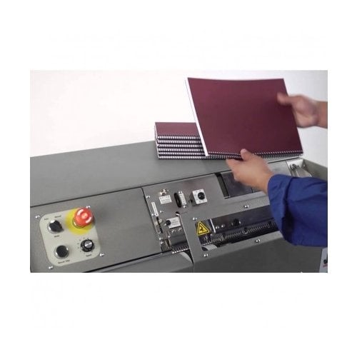 Refurbished James Burn CB30QS 17" Automatic Coil Inserter and Crimper