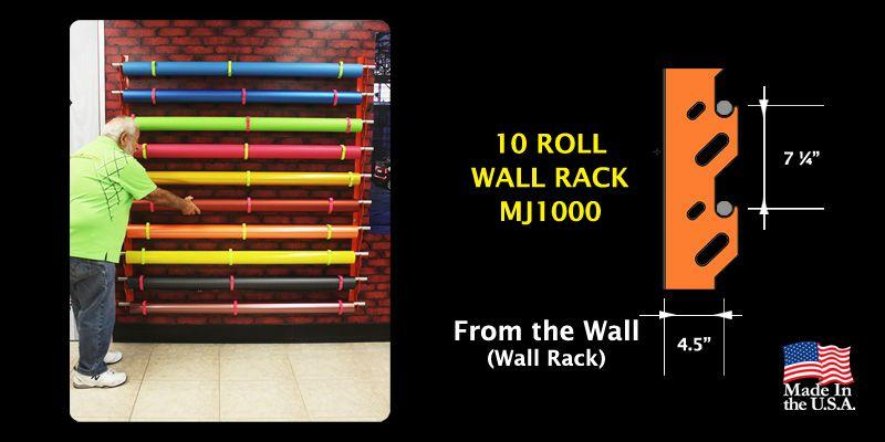 Mondo Raxx Jumbo Mountable Media Roll Storage