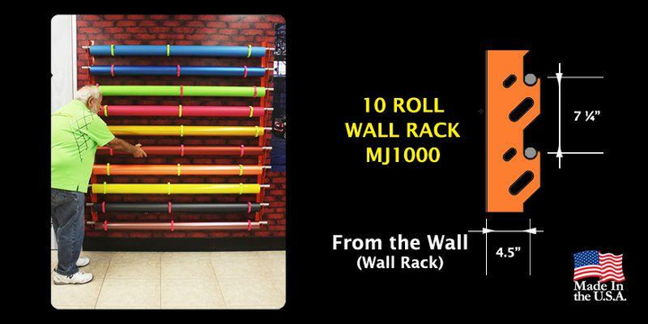 Mondo Raxx Jumbo Mountable Media Roll Storage