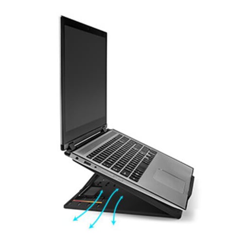 Kensington SmartFit Easy Riser Go Adjustable Ergonomic Laptop Riser(up to 17")