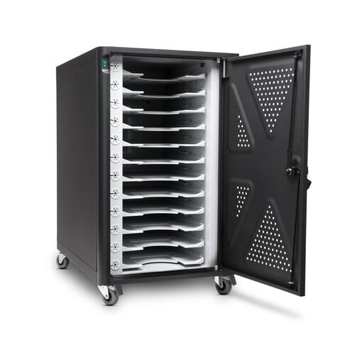 Kensington AC12 Security Charging Cabinet for Chromebooks and Tablets - K64415NA