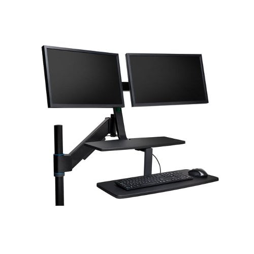 Kensington SmartFit Sit/Stand Dual Monitor Workstation (up to 24" screens)