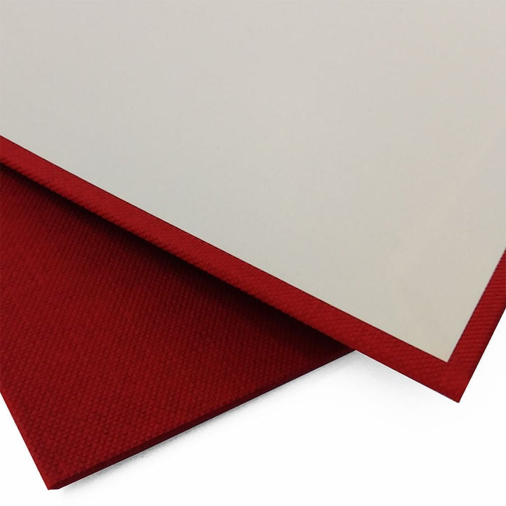 Linen Wrapped Turned Edge Hard Covers [Red, Square Corner, 8-3/4" X 11-1/4"] - Clearance Sale