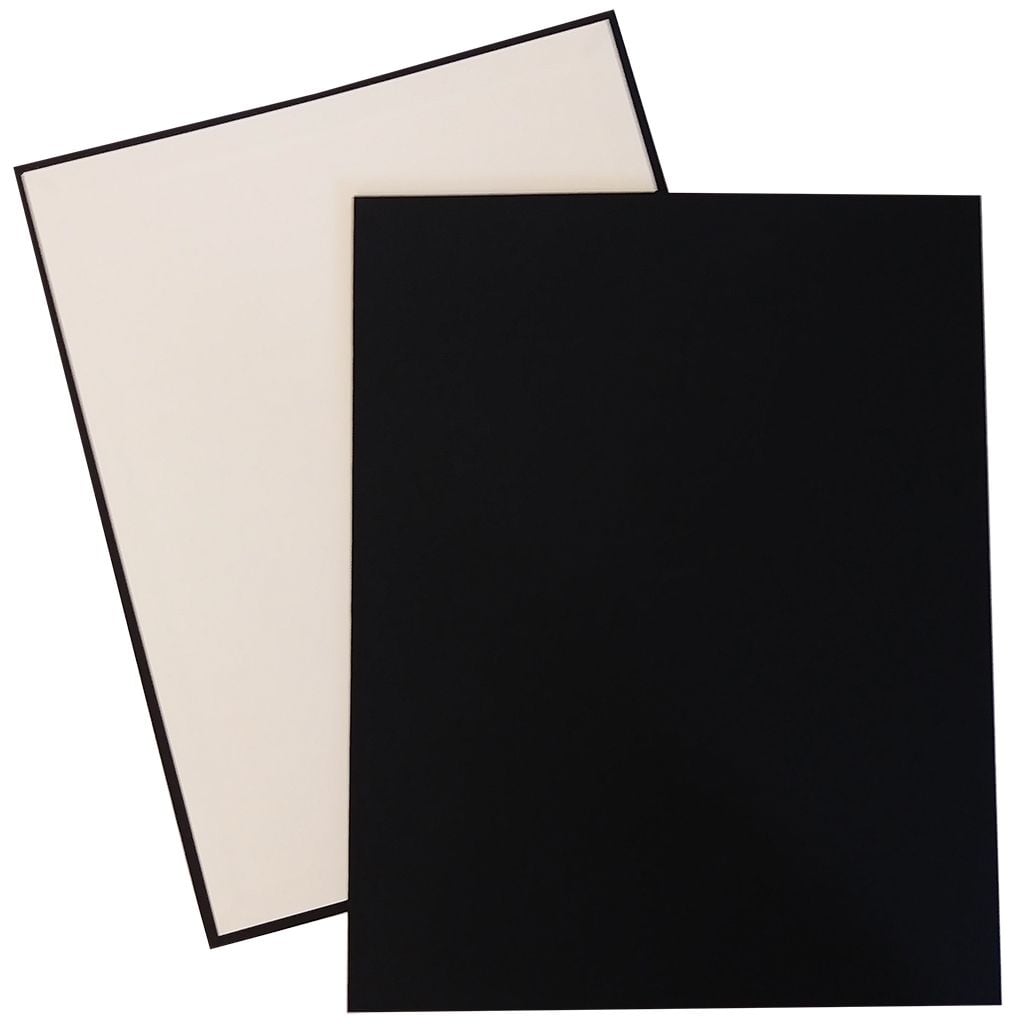 Linen Wrapped Turned Edge Hard Covers [Red, Square Corner, 8-3/4" X 11-1/4"] - Clearance Sale