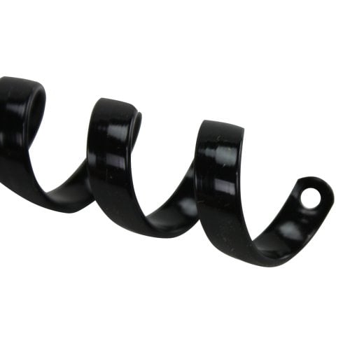Komtrak Inspiral 13mm Black 19-Ring Spiral Combs - 100pk