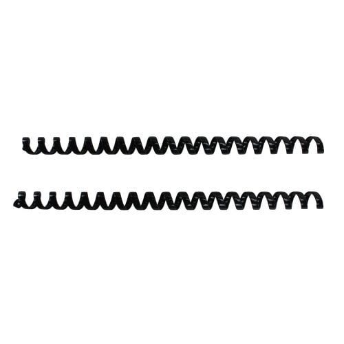 Komtrak Inspiral 13mm Black 19-Ring Spiral Combs - 100pk