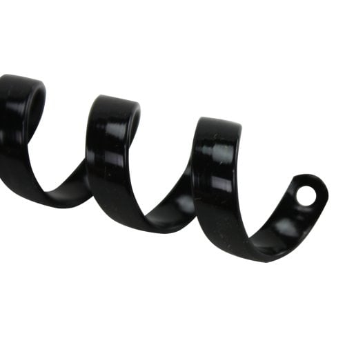 Komtrak Inspiral 13mm Black 19-Ring Spiral Combs - 25pk