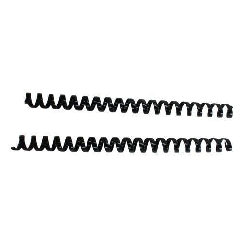 Komtrak Inspiral 16mm Black 19-Ring Spiral Combs - 25pk - Clearance Sale