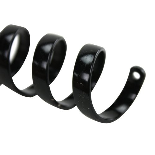 Komtrak Inspiral 19mm Black 19-Ring Spiral Combs - 100pk