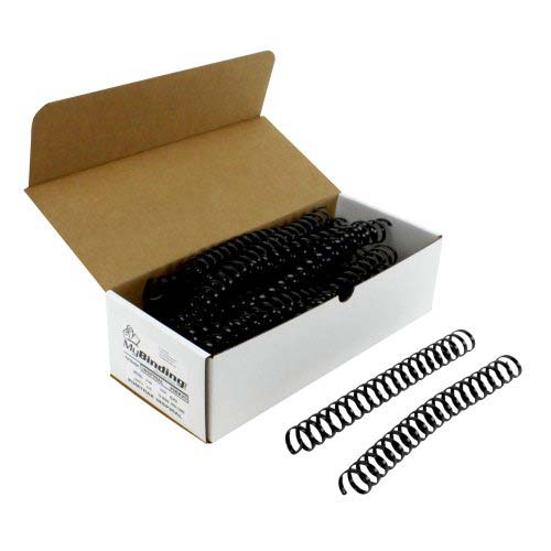 Komtrak Inspiral 26mm Black 19-Ring Spiral Combs - 25pk