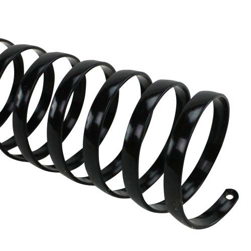 Komtrak Inspiral 38mm Black 19-Ring Spiral Combs - 25pk