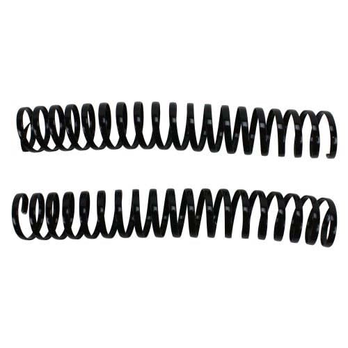 Komtrak Inspiral 38mm Black 19-Ring Spiral Combs - 25pk