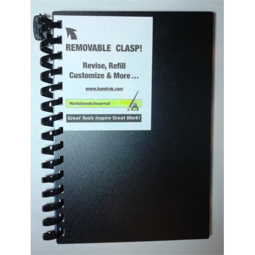 Komtrak Inspiral 8.5" x 11" Editable Notebook/Journal with Heavyweight Covers