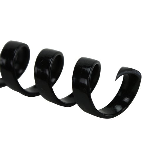 Komtrak Inspiral II 13mm Black 19-Ring Spiral Combs - 100pk