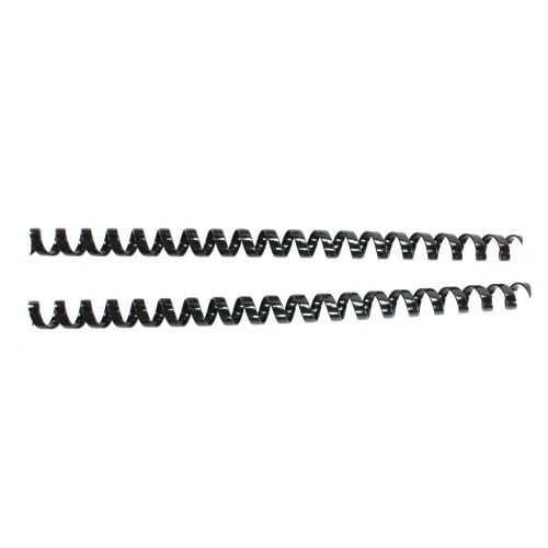 Komtrak Inspiral II 13mm Black 19-Ring Spiral Combs - 100pk