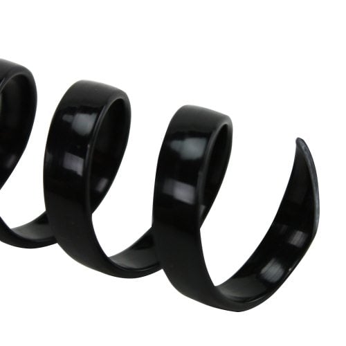 Komtrak Inspiral II 19mm Black 19-Ring Spiral Combs - 25pk