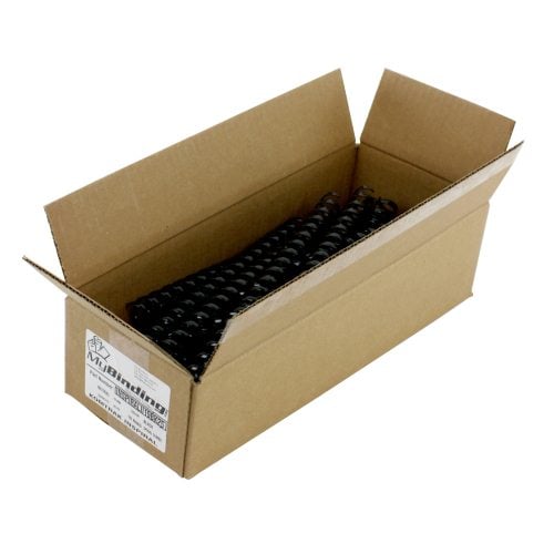Komtrak Inspiral II 19mm Black 19-Ring Spiral Combs - 25pk