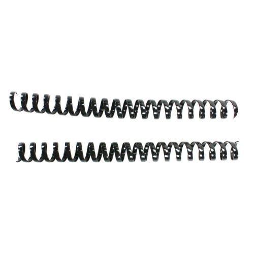 Komtrak Inspiral II 22mm Black 19-Ring Spiral Combs - 100pk